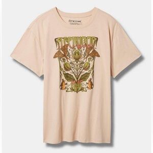 Torrid Fleetwood Mac Relaxed Fit Cotton Crew Tee 2X
